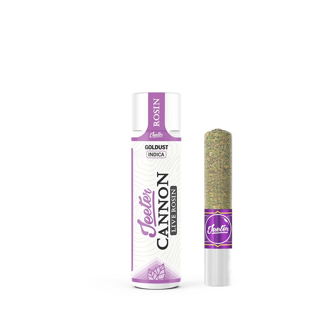 Jeeter - Jeeter | Goldust | Live Rosin Cannon | Infused Joint | 1.3g - 1