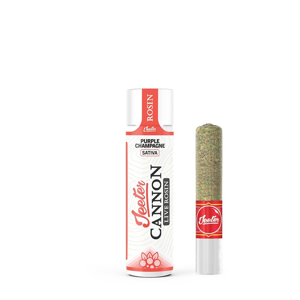 Jeeter - Jeeter | Purple Champagne | Live Rosin Cannon | Infused Joint | 1.3g - 1