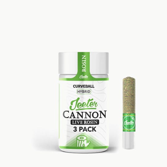 Jeeter - Jeeter Cannon Live Rosin - 3 Pack - Curveball - 1