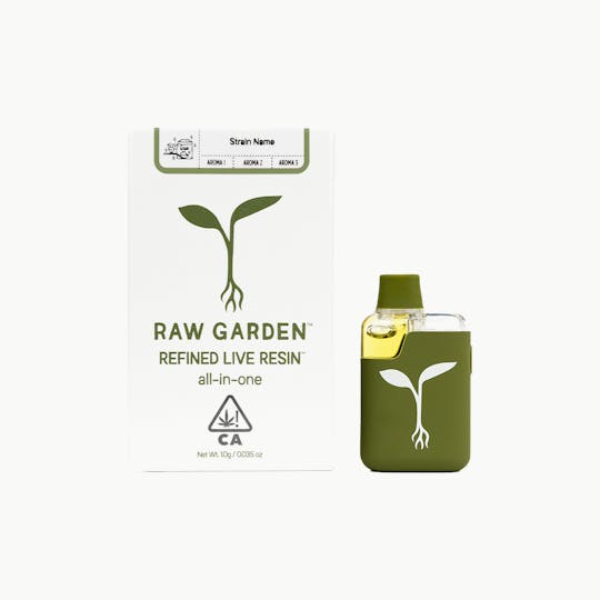 Raw Garden - Ze Chem Refined Live Resin™ All-In-One 1.0g - 1