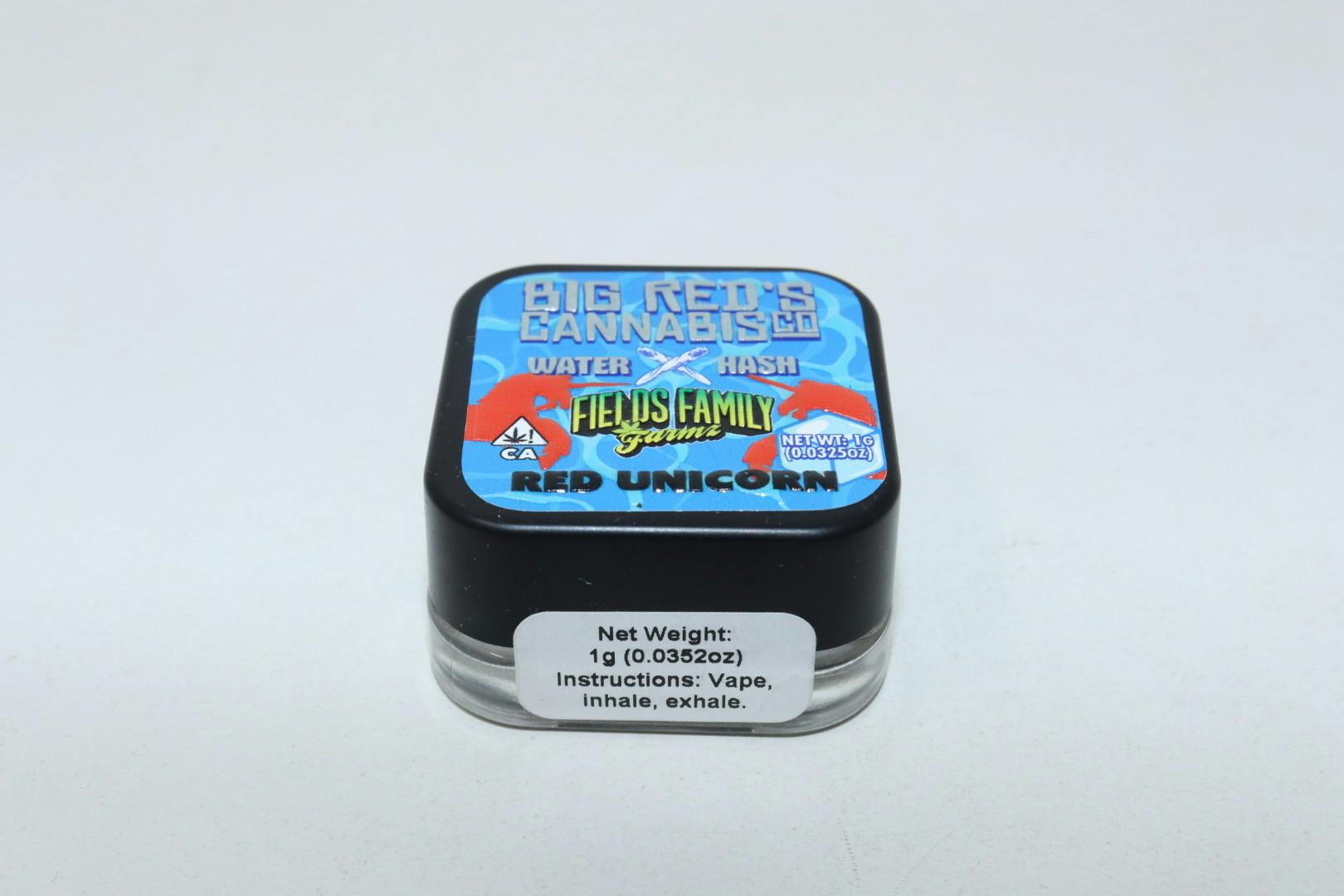 Fields Family Farmz - Red Unicorn - Bubble Hash - 1