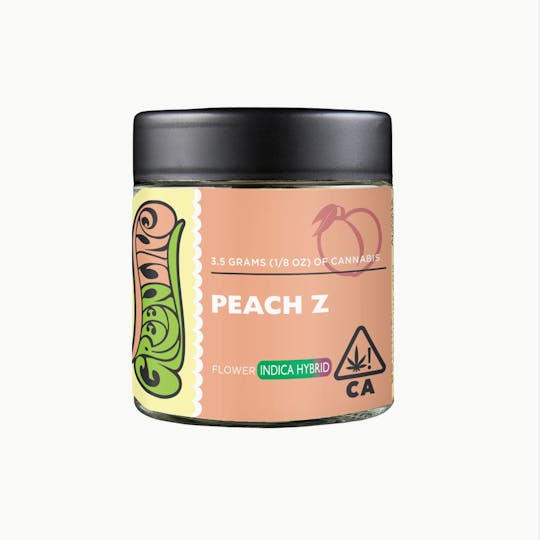 Greenline - Peach Z - 1/8 oz - Indoor - Indica Hybrid - 3.5g - 1