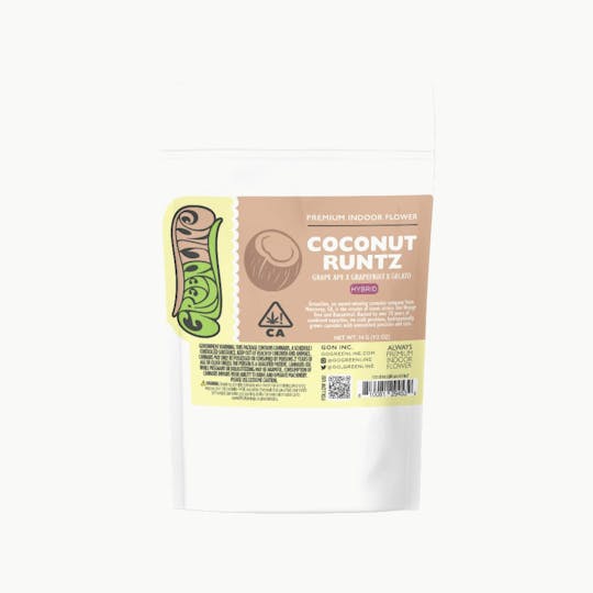 Greenline - Coconut Runtz - 1/2 oz - Indoor - Hybrid - 14g - 1