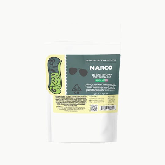 Greenline - Narco - 1/2 oz - Indoor - Indica Hybrid - 14g - 1