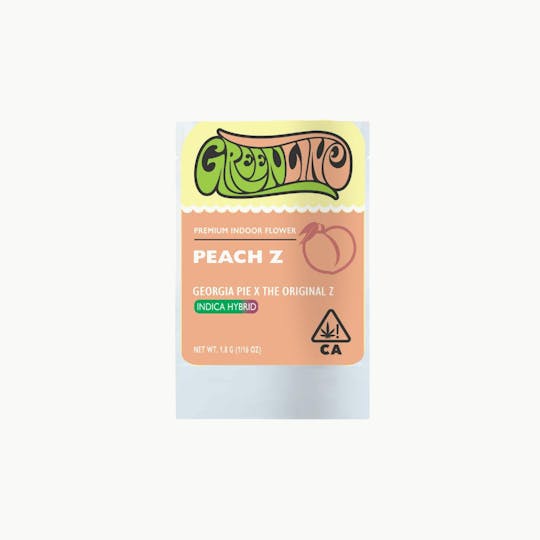 Greenline - Peach Z - 1/16 oz - Indoor - Indica Hybrid - 1.8g - 1