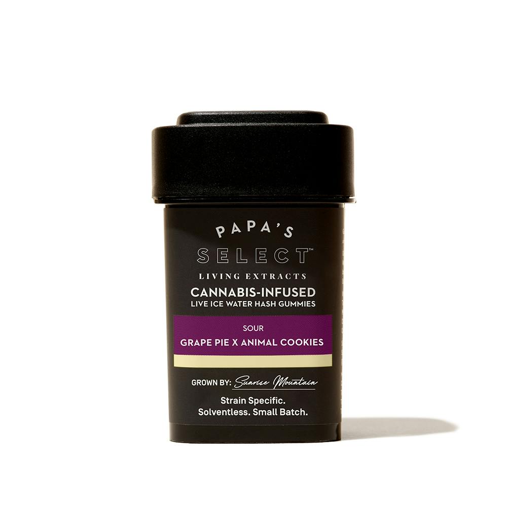 Papa & Barkley - Papa's Select Grape Pie x Animal Cookies Ice Water Hash Gummies - 1