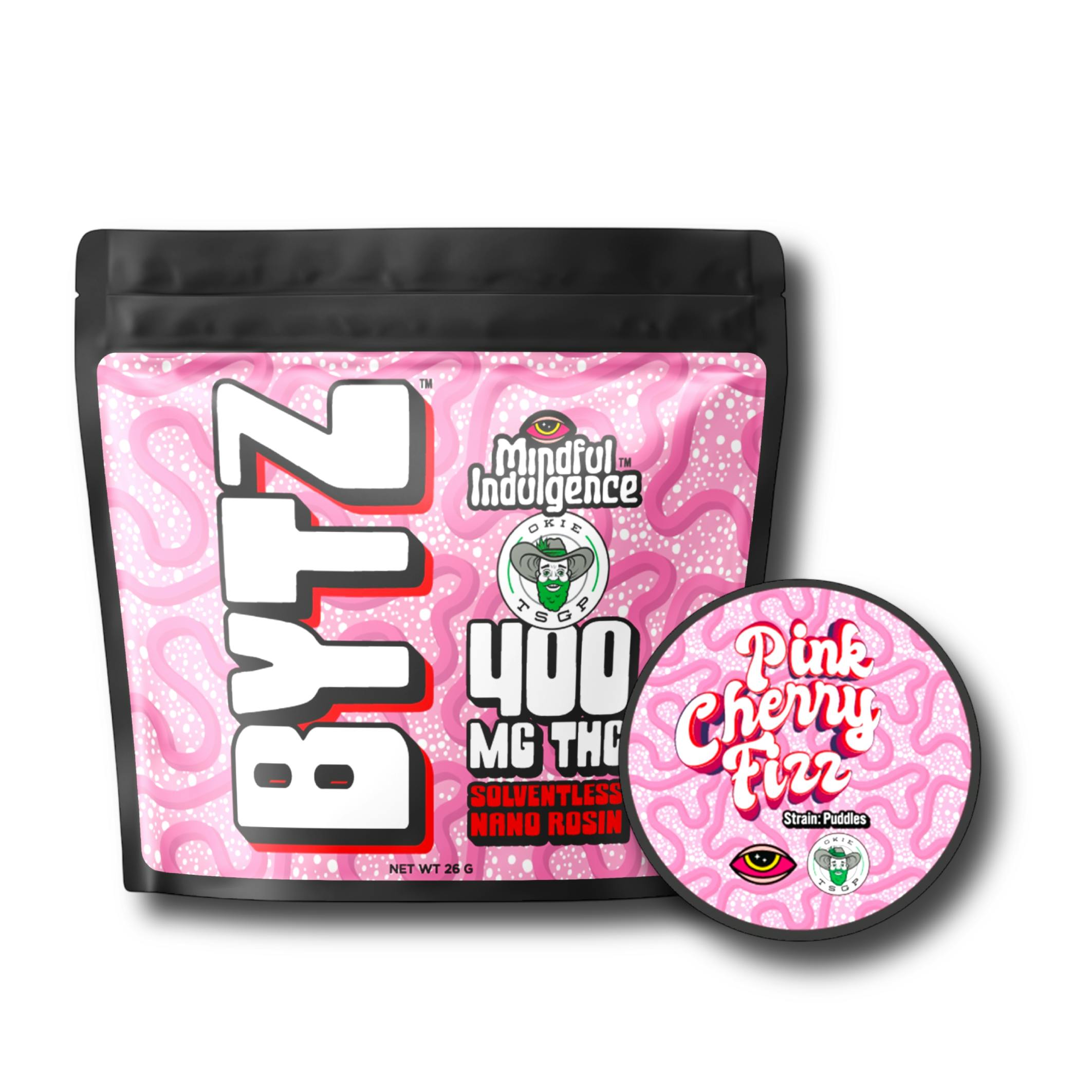 Mindful Indulgence - Mindful Indulgence | 400mg BYTZ *Okie TSGP* | Pink Cherry Fizz - 1