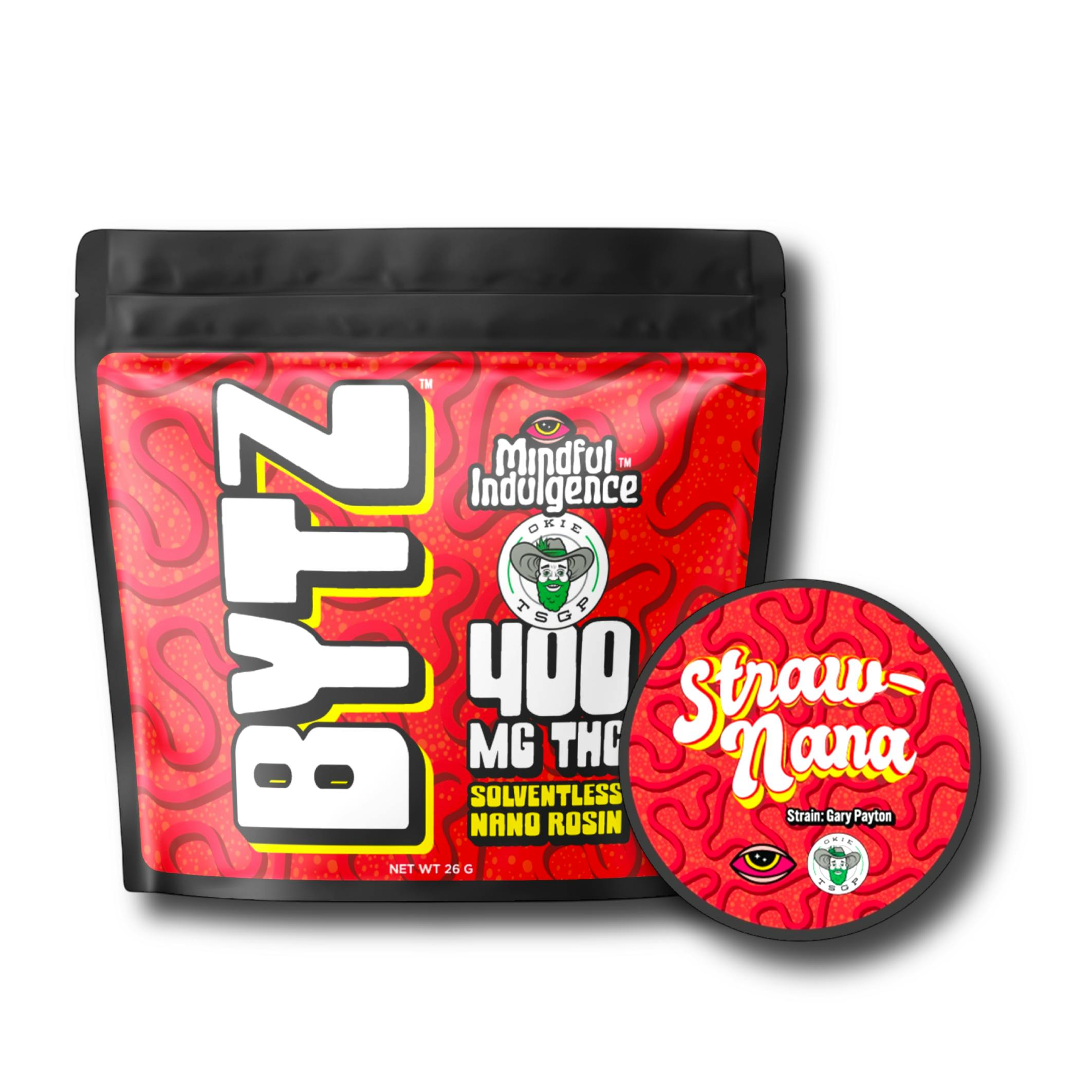 Mindful Indulgence - Mindful Indulgence | 400mg BYTZ *Okie TSGP* | Strawnana - 1