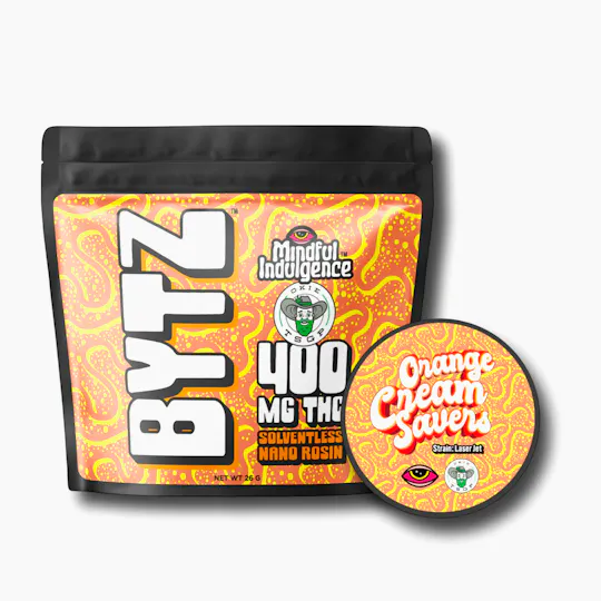 Mindful Indulgence - Mindful Indulgence | 400mg BYTZ *Okie TSGP* | Orange Cream Savers - 1