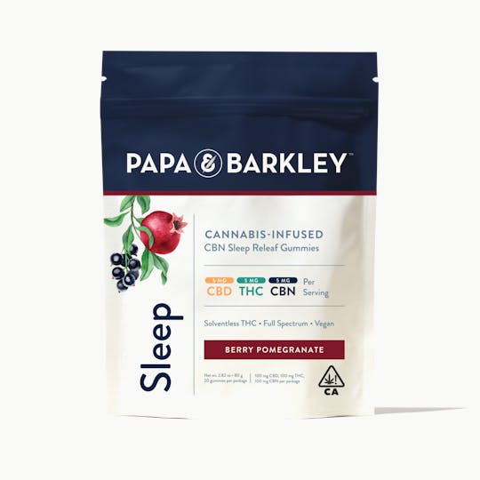 Papa & Barkley - Berry Pomegranate Sleep Releaf Gummies - 1