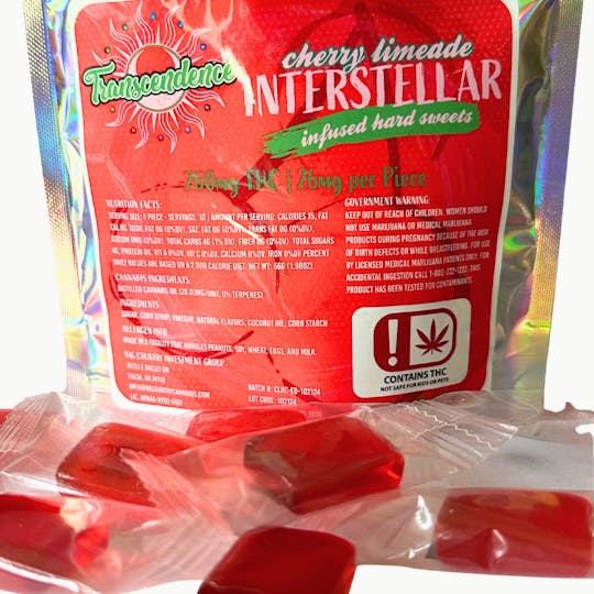 Country Cannabis - Cherry Limeade | Interstellar Infused Hard Sweets | Transcendence Lozenges - 1