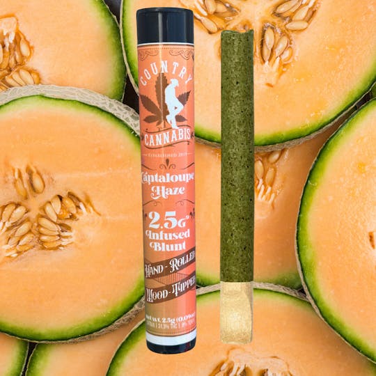 Country Cannabis - Cantaloupe Haze | Infused Blunt | 2.5G - 1
