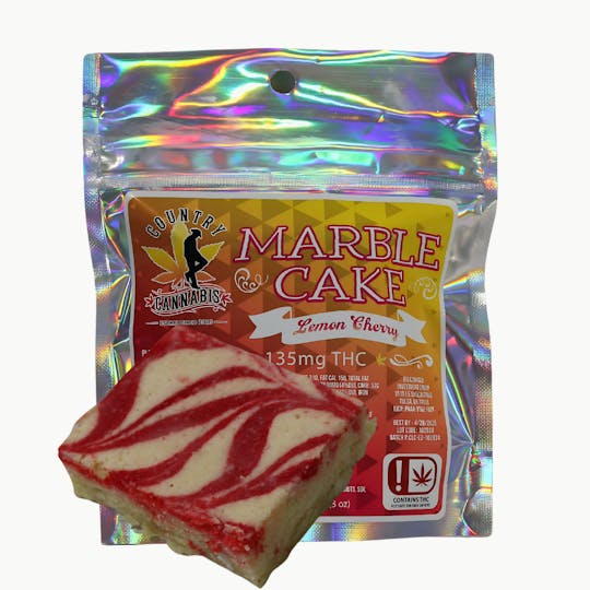 Country Cannabis - Lemon Cherry Marble Cake - 1