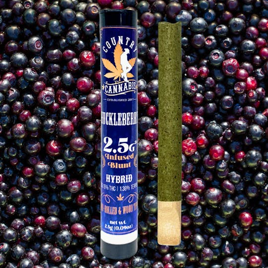 Country Cannabis - Huckleberry | Infused Blunt | 2.5G - 1