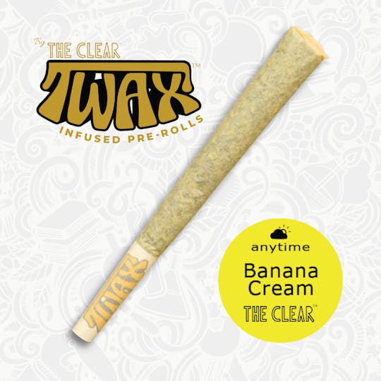 CLEAR Brands - TWAX Infused Pre-Roll 1g | Banana Cream - 1