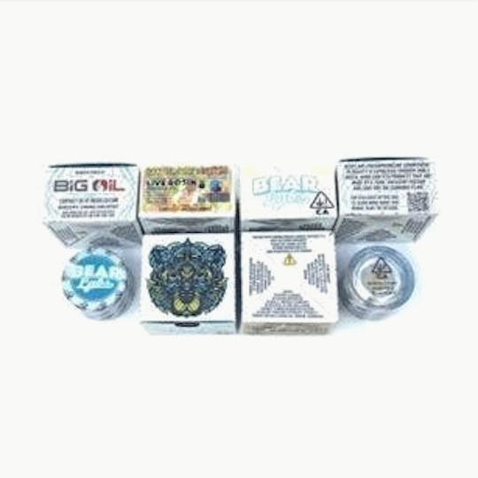 Bear Labs - Banana Cream Jealousy x Grapefruit Z T1 Live Rosin - 1g - 1