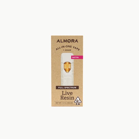Almora - Lemon Sour Diesel Live Resin AIO - 1g - 1