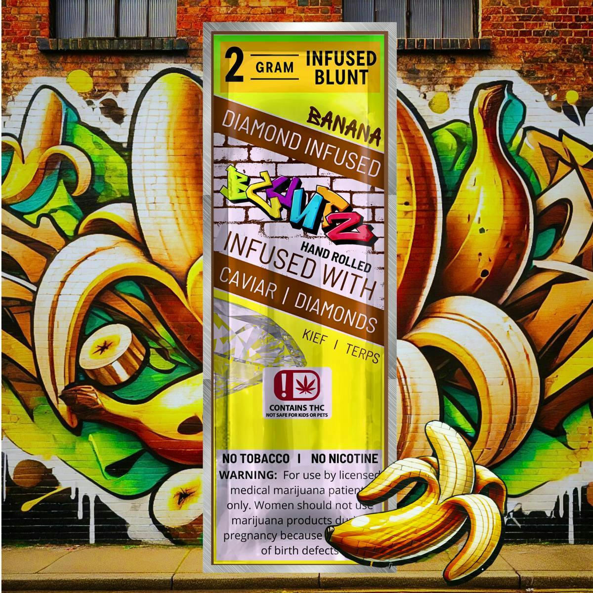 Rex's Remedies - Rex's Remedies | Banana | Infused Blunt | 2G - 1