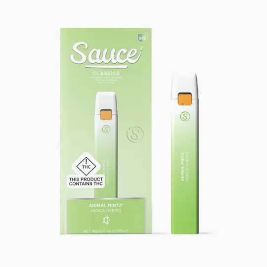 Sauce. - Sauce | Classics | Animal Mints | Disposable | 1g - 1