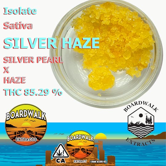 Boardwalk Extracts - Isolate | Silver Haze - 1