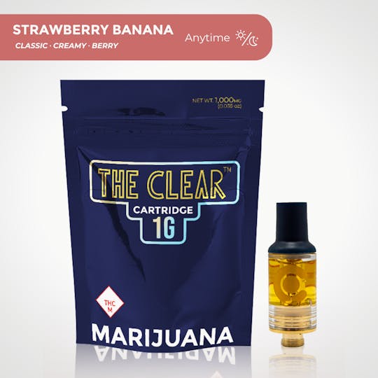 CLEAR Brands - Elite Cartridge 1000mg | Strawberry Banana - 1