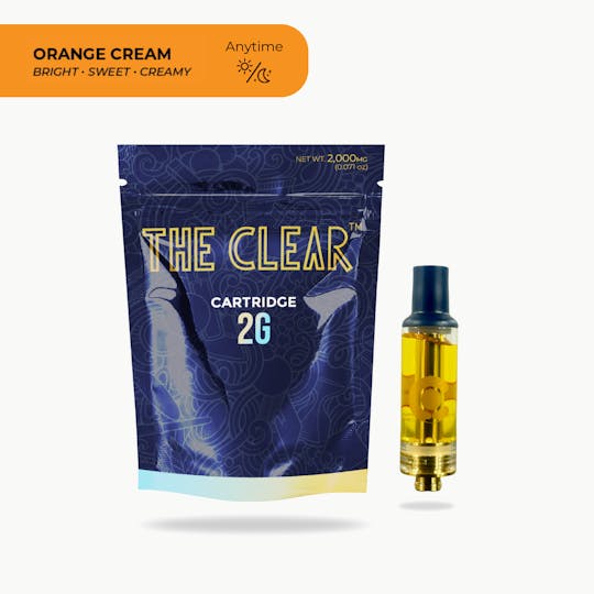 CLEAR Brands - Elite Cartridge 2000mg | Orange Cream - 1