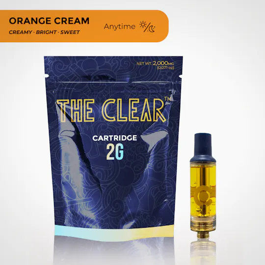 CLEAR Brands - Elite Cartridge 2000mg | Orange Cream - 1