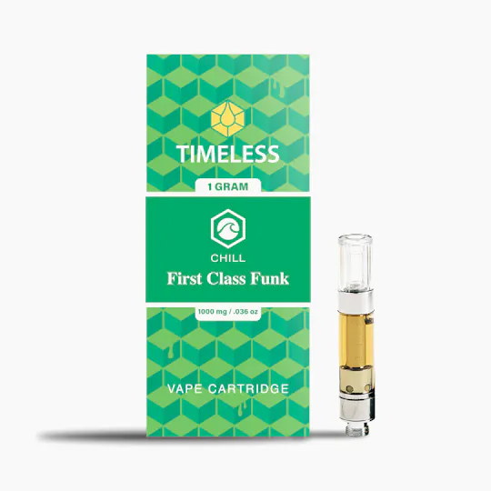 Timeless Vapes - First Class Funk | CHILL Cartridge | 1g - 1