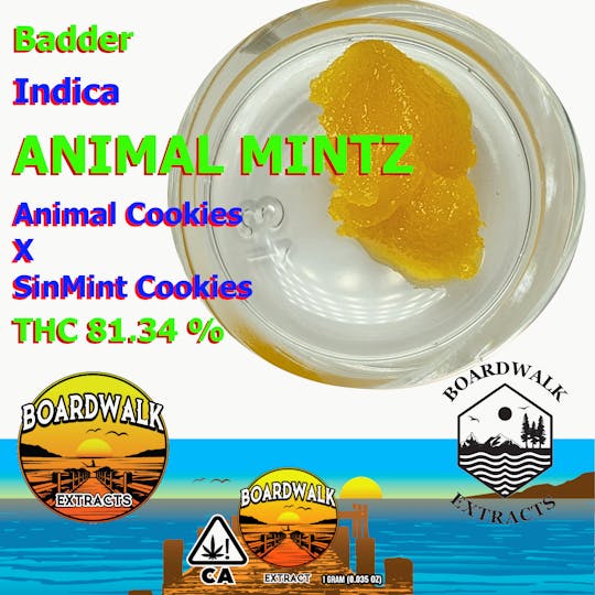 Boardwalk Extracts - Badder | Animal Mintz - 1