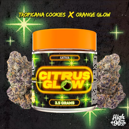 HIGH 90s - High 90s : Citrus Glow 3.5g Flower - 1