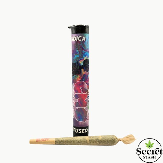Secret Stash - Secret Stash | Infused Donut Pre Roll | GMO x GMO | 1.2g - 1