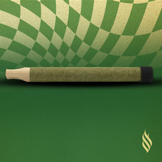 Denali Fire - Lazy Mountain OG 122124 - 32.65% THC 2g Leprechronic Hemp Wrapped Blunt - 1