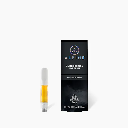 Alpine Vapor - Blueberry Muffin Limited Edition | Live Resin Cartridge | 1g - 1