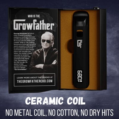 The Growfather - 2G (H) Apple Fritter - Cold Pressed - Live Rosin Terpenes – Disposable - 1