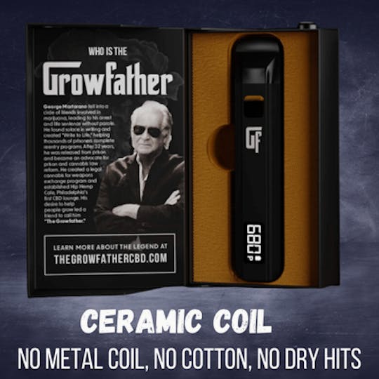 The Growfather - 2G (S) Sour Diesel - Cold Pressed - Live Rosin Terpenes -Disposable - 1