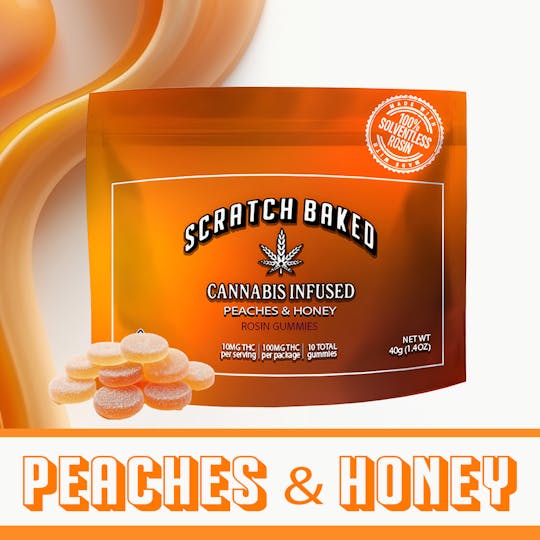 Scratch Baked - Peaches and Honey Gummies - 1