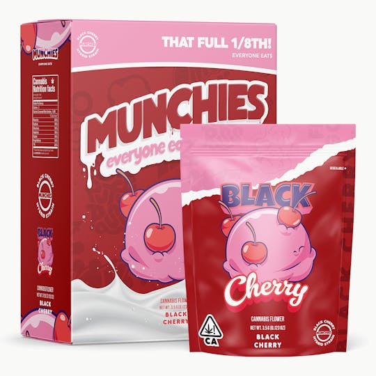 Munchies - Black Cherry 3.5G Flower - 1