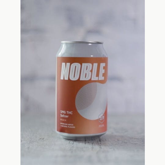 Noble Labs - Noble Labs - THC Seltzer - Peach - 5mg - 1