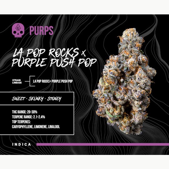 Bosky Genetics - BOSKY - LA Pop Rocks x Purple Push Pop (3.5G) - 1