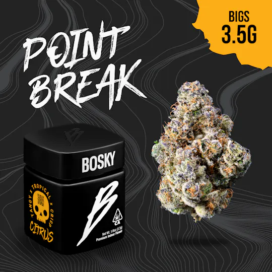 Bosky Genetics - BOSKY | Point Break | Big Buds | Citrus | 3.5g - 1