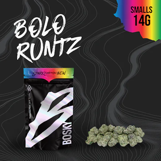 Bosky Genetics - BOSKY | Bolo Runtz | Small Buds | Exotics | 14g - 1