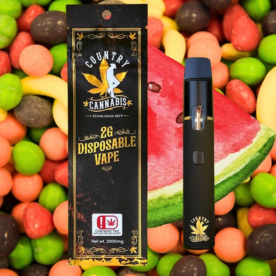Country Cannabis - Watermelon Runtz | Vape | 2G - 1