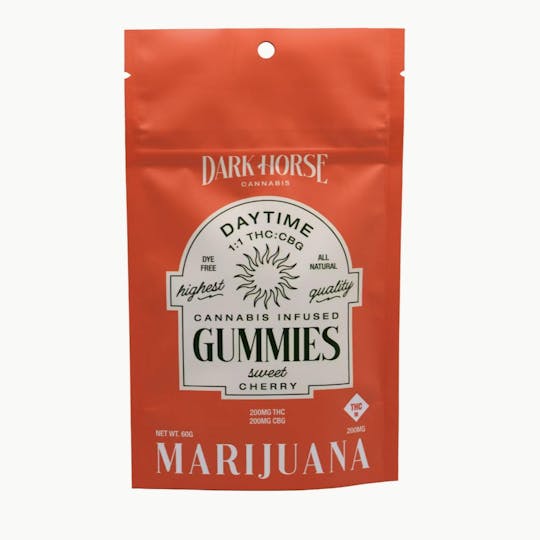 Dark Horse Cannabis - Sweet Cherry | 200mg 1:1 THC:CBG Gummies - 1
