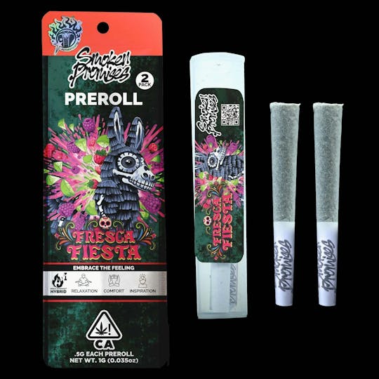 Smoken Promises - Fresca Fiesta | Pre Roll Pack | 1g (2 x 0.5g) - 1