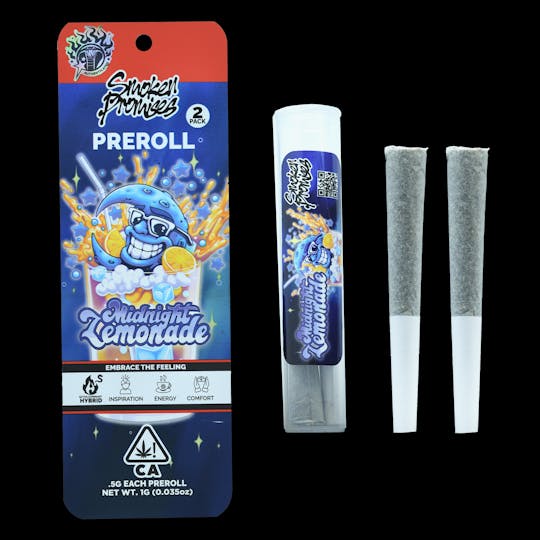 Smoken Promises - Midnight Lemonade | Pre Roll Pack | 1g (2 x 0.5g) - 1