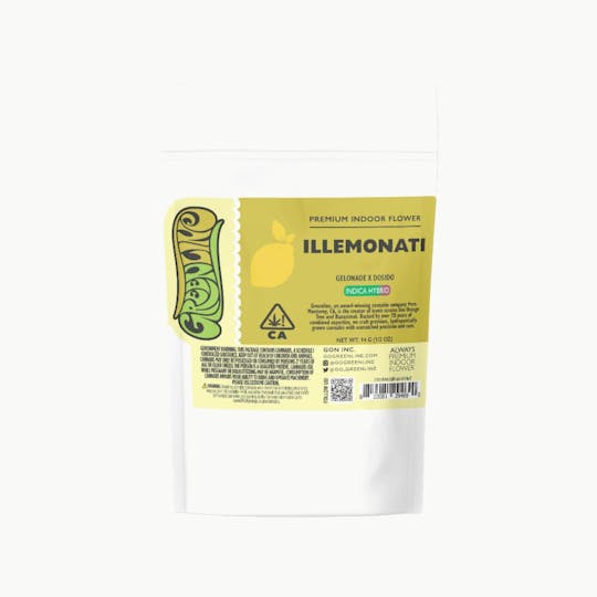Greenline - Illemonati - 1/2 oz - Indoor - Indica Hybrid - 14g - 1