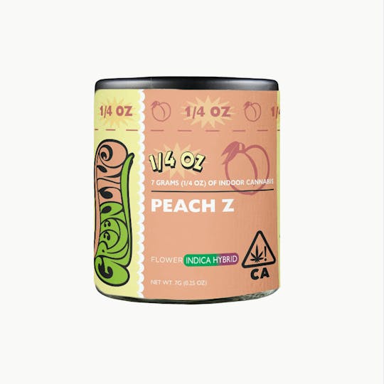 Greenline - Peach Z - 1/4 oz - Indoor - Indica Hybrid - 7g - 1