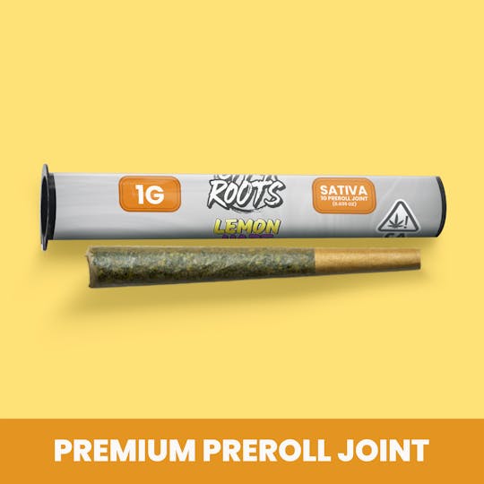 City Roots - Lemon Haze (Sativa) Preroll 1g - 1