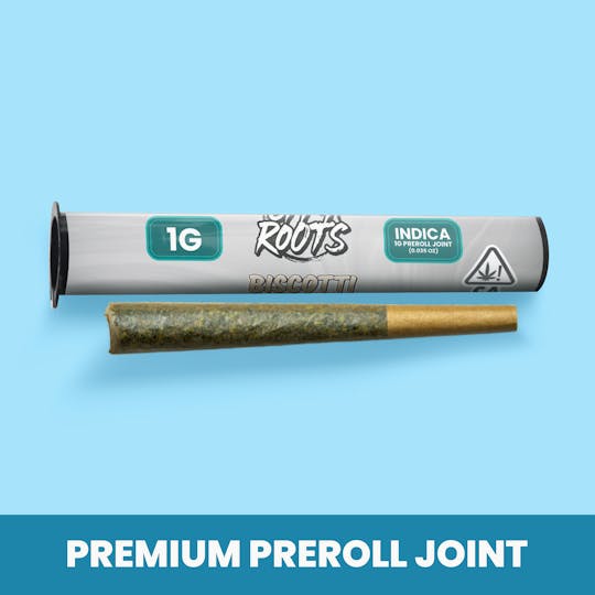 City Roots - Biscotti (Indica) Preroll 1g - 1