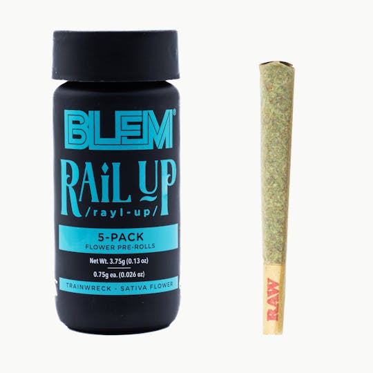 BLEM - BLEM RAIL UP 5-Pack Pre-Rolls - 1